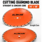 Professional Traffic Loop Cutting Diamond Blade – Straight & Concave Core 14–18 in