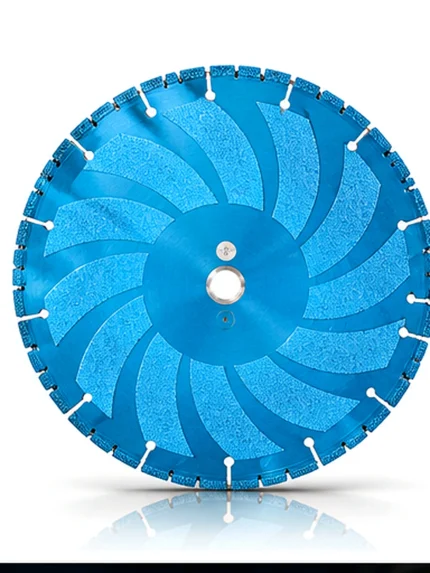 Professional Vacuum-Brazed Multi-Purpose Diamond Blade 12–16 in