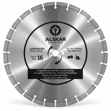 Standard Laser-Welded Concrete Diamond Saw Blade