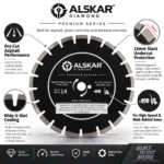Premium Dry-Cut Asphalt Diamond Saw Blade - Image 4