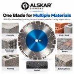 Alskar Supreme Alternating Straight & Turbo Combo Diamond Saw Blade - Image 6