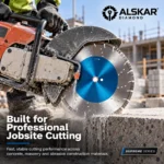 Alskar Supreme Alternating Straight & Turbo Combo Diamond Saw Blade - Image 2