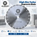 Standard 15mm Turbo Segment Concrete Diamond Saw Blade - Image 9