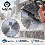 Standard 15mm Turbo Segment Concrete Diamond Saw Blade - Image 6