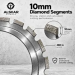 Professional Concrete Ring Saw Diamond Blade 14" / 17" - Image 5
