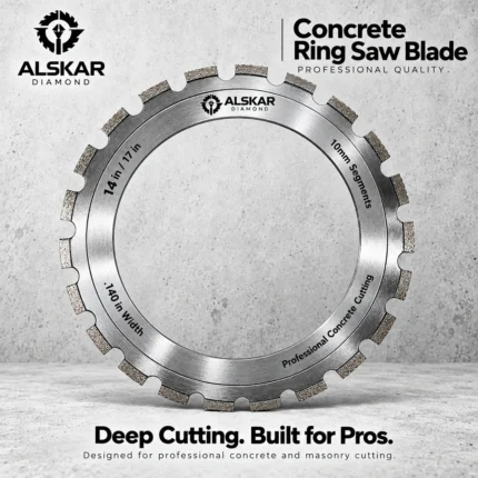 Professional Concrete Ring Saw Diamond Blade 14″ / 17″