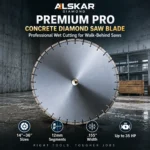Premium Pro Concrete Diamond Saw Blade for Walk-Behind Saws 14–36 in