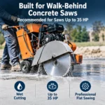 Premium Pro Concrete Diamond Saw Blade for Walk-Behind Saws 14–36 in - Image 5