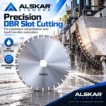 Professional Dowel Bar Retrofit Diamond Blade 22–24 in