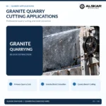 Granite Quarry Diamond Wire Saw – 11.5mm, 40 Beads/m, Rubber Coated - Image 4
