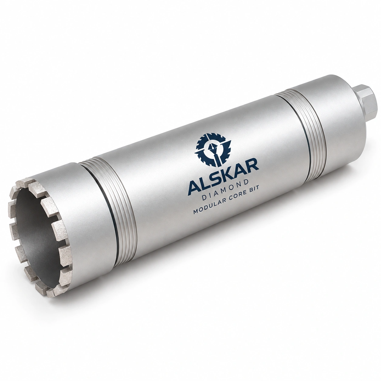 Three-Piece Concrete Core Drill Bit