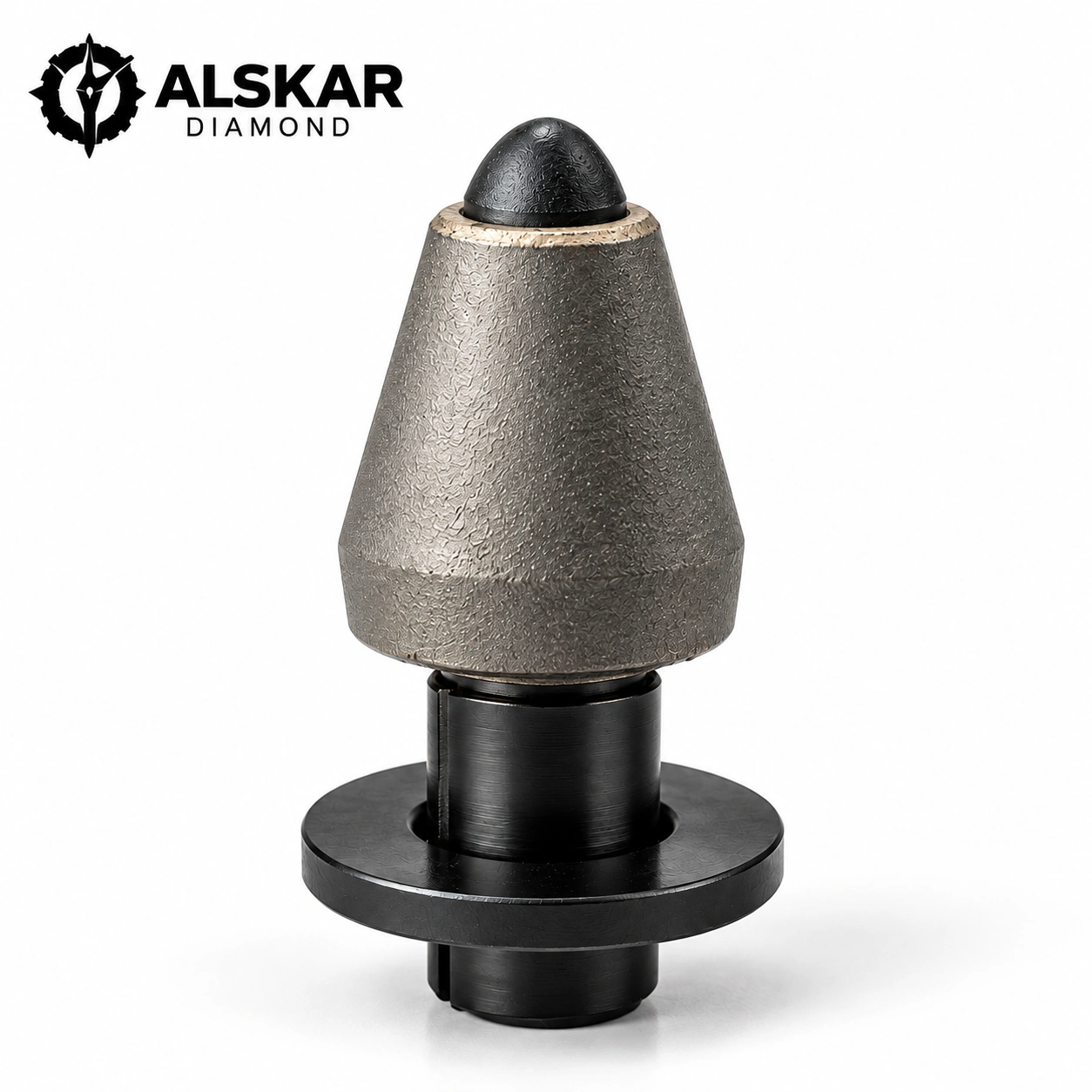 PCD Asphalt Milling Picks – W6-Type, 20mm Shank