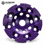 ALSKAR Premium T-Segment Diamond Cup Wheel with purple body