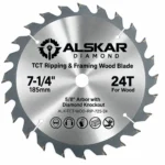 TCT Ripping & Framing Wood Saw Blades – 24T