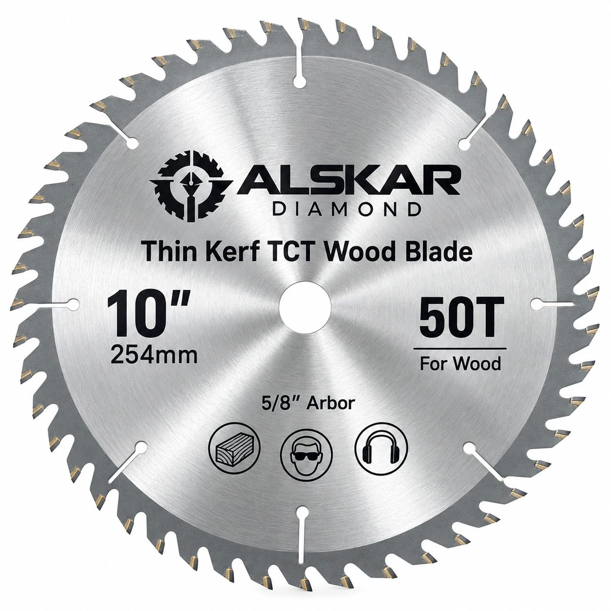 alskar-thin-kerf-tct-wood-saw-blade-10-inch-50t-main.webp Thin Kerf TCT Wood Saw Blades – 40T & 50T - Image 1