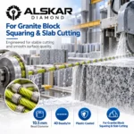 Granite Block & Slab Cutting Diamond Wire Saw – 10.5mm, 40 Beads/m - Image 5