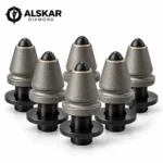 PCD Asphalt Milling Picks – W6-Type, 20mm Shank - Image 6