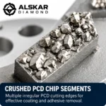 Crushed PCD Diamond Cup Wheel for Concrete Coating Removal - Image 8