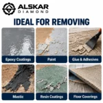 Crushed PCD Diamond Cup Wheel for Concrete Coating Removal - Image 4