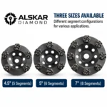 Hexagonal Crushed PCD Diamond Cup Wheel for Coating Removal - Image 6