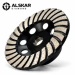 Premium Continuous Turbo Diamond Grinding Cup Wheel for Concrete & Stone - Image 2