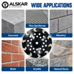 Arrow Segment Diamond Cup Wheel for Concrete & Coating Removal - Image 4