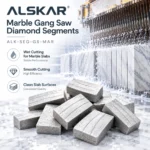 Marble Gang Saw Diamond Segments for Retipping & OEM - Image 2