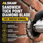 Sandwich Tuck Point Diamond Blade – Double & Triple Layer - Image 3