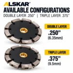 Sandwich Tuck Point Diamond Blade – Double & Triple Layer - Image 5