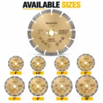Sintered General Purpose Segmented Diamond Blade 4–10 in - Image 6