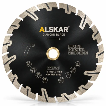 Supreme T-Segment General Purpose Diamond Blade 4–10 in