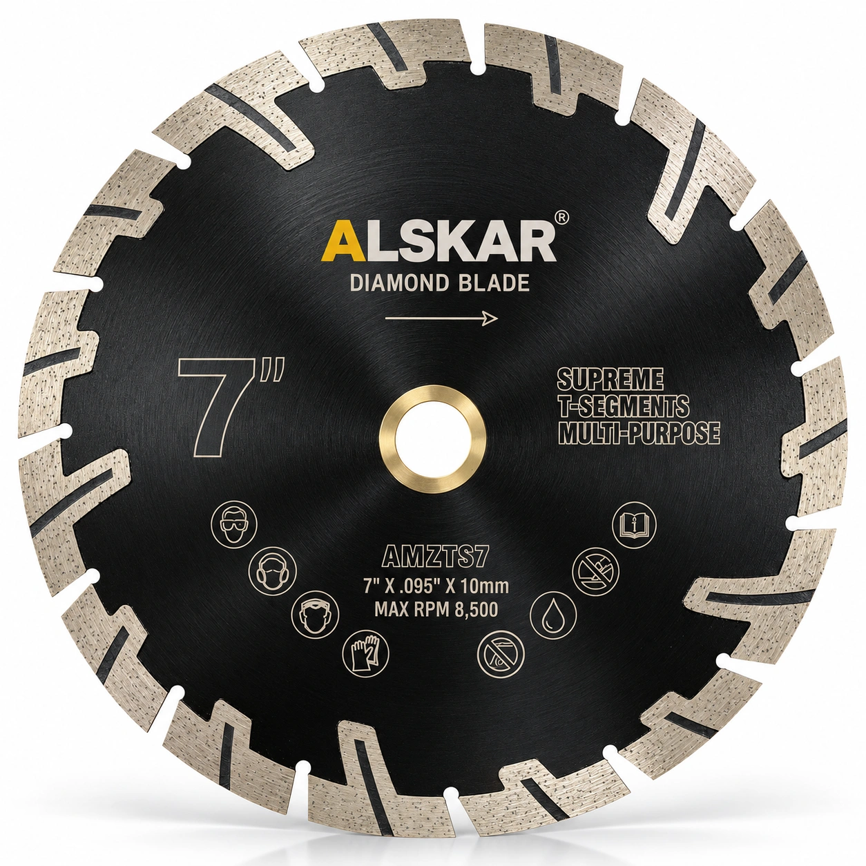 alskar-supreme-t-segment-general-purpose-diamond-blade-main Supreme T-Segment General Purpose Diamond Blade 4–10 in - Image 1