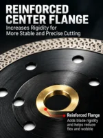 Super Thin Porcelain Diamond Blade With Mesh Turbo Segments for Porcelain & Ceramic 4–10 in - Image 7