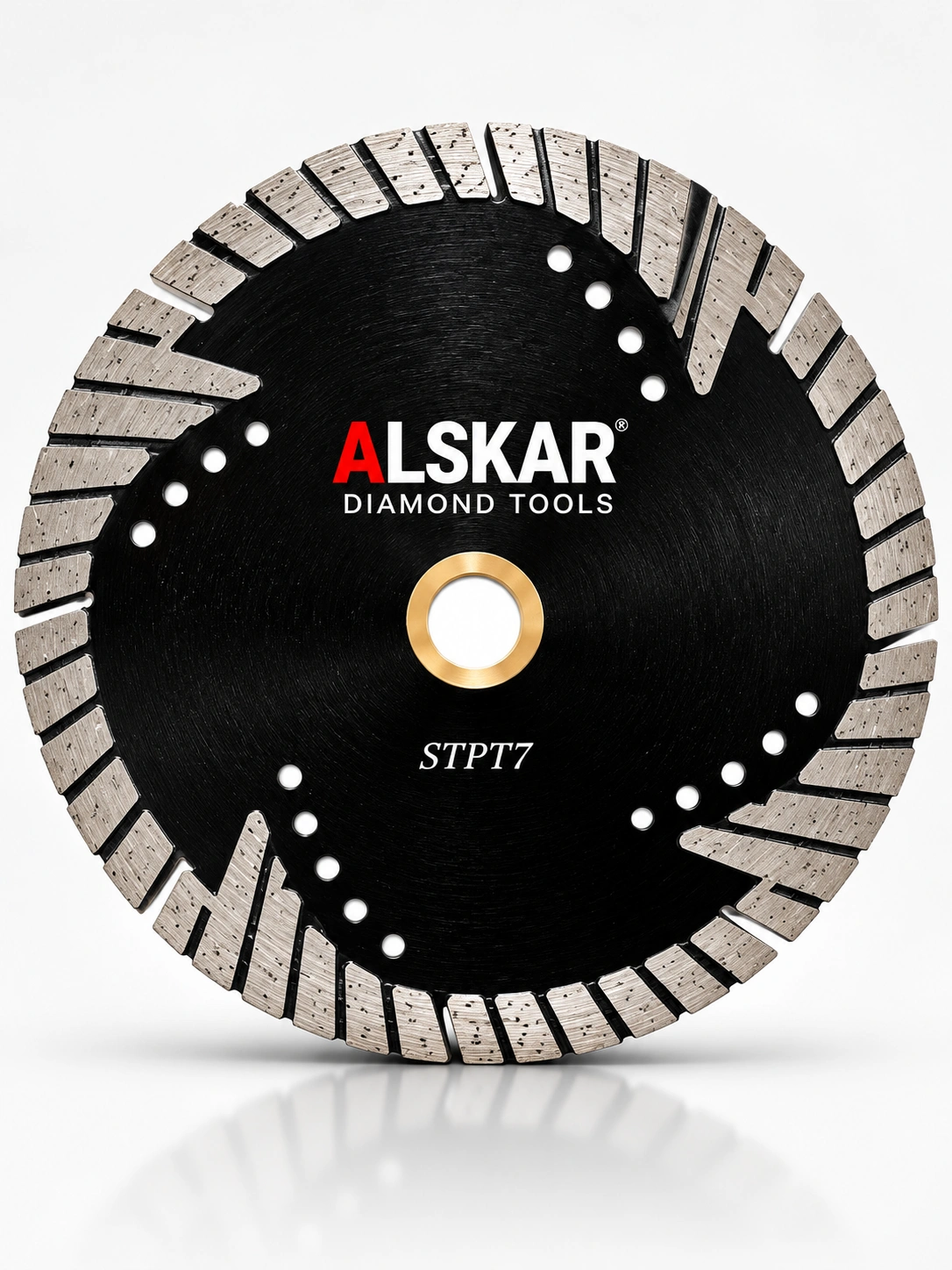 alskar-supreme-t-segment-hard-material-blade-main Supreme T-Segment Diamond Blade for Granite & Hard Materials 4–10 in - Image 1