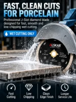 Professional J-Slot Porcelain & Ceramic Diamond Blade 4–14 in - Image 2