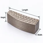 Concrete & Reinforced Concrete Core Bit Diamond Segments for Retipping & OEM - Image 6