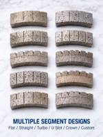 Stone Core Bit Diamond Segments for Granite, Marble & Engineered Stone - Image 2