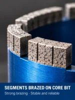 Stone Core Bit Diamond Segments for Granite, Marble & Engineered Stone - Image 4