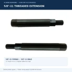 Diamond Core Bit Extension Rods – 5/8"-11 & 1-1/4"-7 UNC - Image 5
