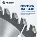 TCT Fine Finish Crosscut Wood Saw Blades – 60T to 100T - Image 6