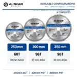 PCD Saw Blades for Laminated Panels & Composites – 250–350mm - Image 3