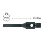 SDS Plus Diamond Core Bit Adapters – BSP, 1-1/4"-7 UNC & M16 Connections - Image 6