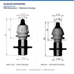 SW6 Asphalt Milling Picks – 30.8g Carbide Tip - Image 3